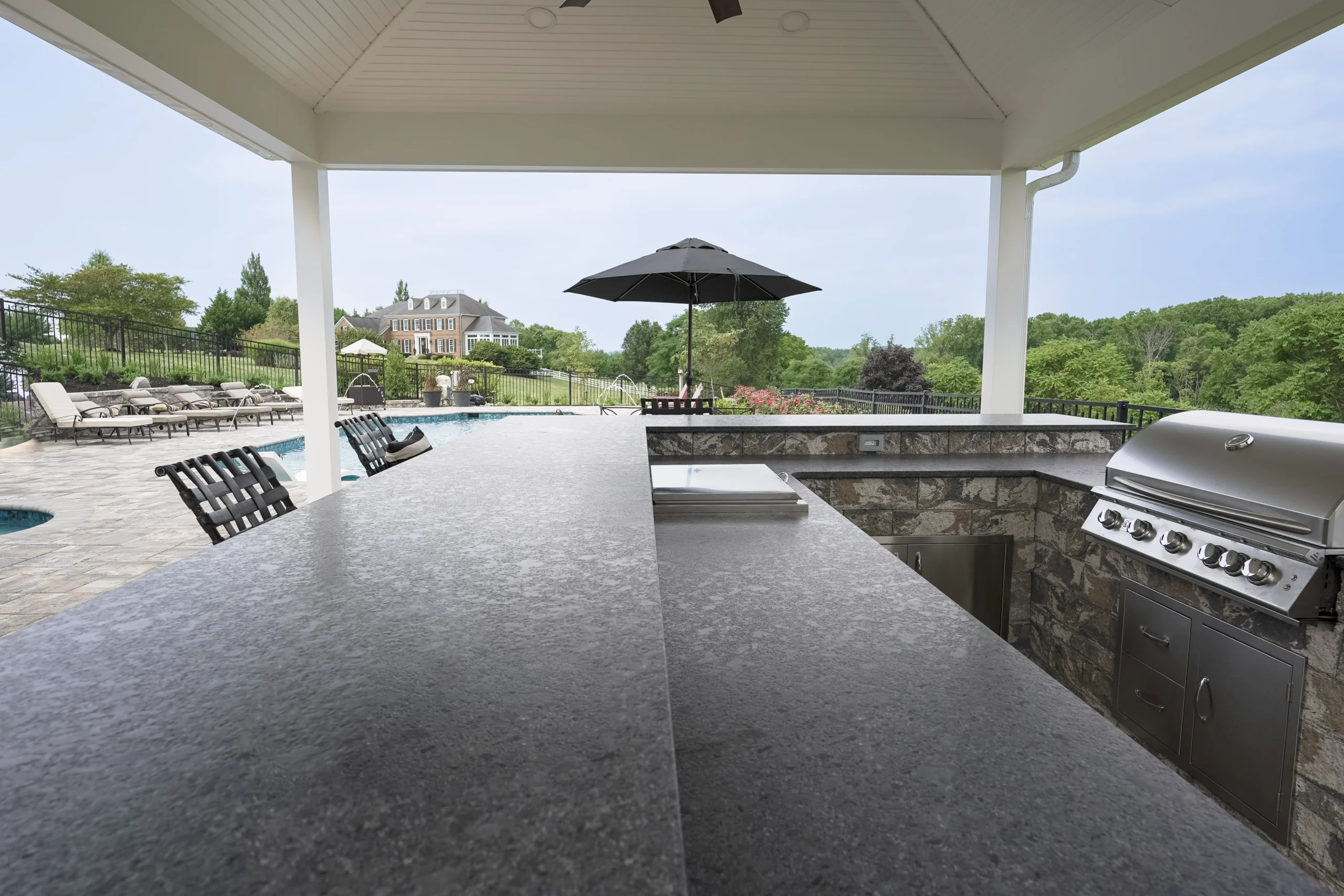 Picking The Right Outdoor Kitchen Countertop • GranitePro Remodeling